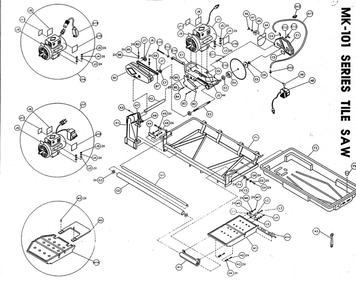 Part Location Diagram of 137737 MK Diamond Flange, 2-3/8 Inner
